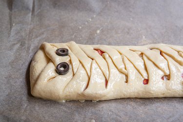 Crescent Roll Pizza Mummy Recipe