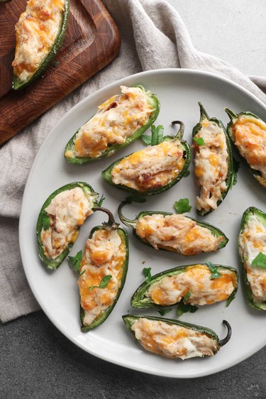 Bake jalapeño peppers