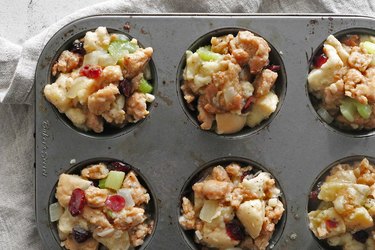 Sausage stuffing muffins