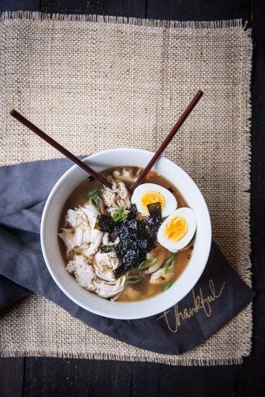 Healthy Turkey Ramen Bowls