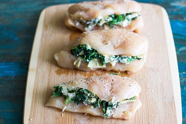 Spinach and Artichoke Stuffed Chicken Recipe