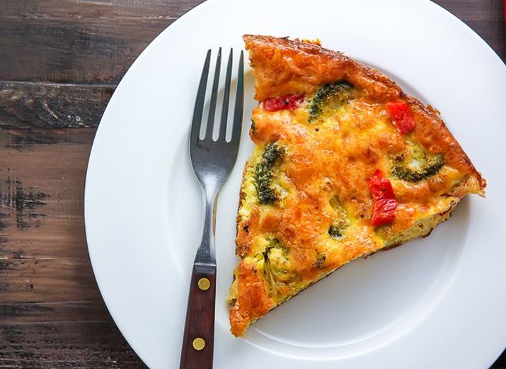 Broccoli Cheddar Frittata