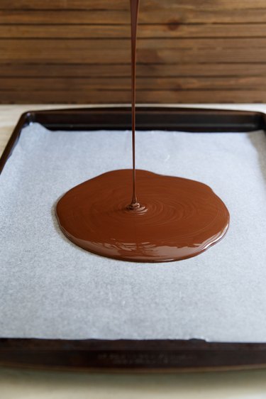 melted chocolate