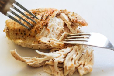 Shredded chicken