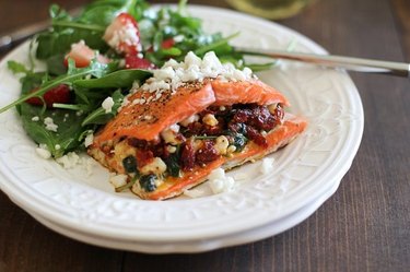 Stuffed Salmon Recipe