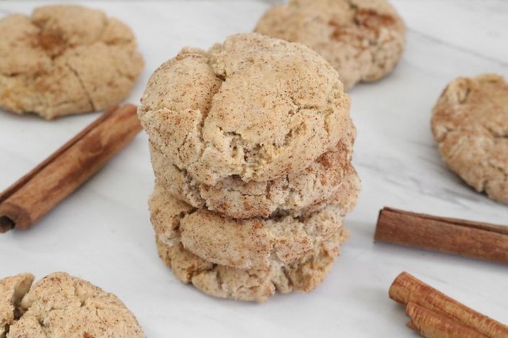 Vegan Cinnamon Sugar Cookies