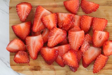 Strawberry slices