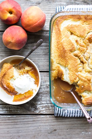 Delicious Homemade Peach Cobbler