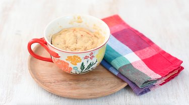 fully cooked mug cake