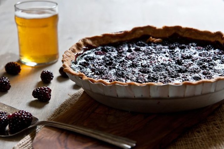 Blackberry Summer Ale Pie