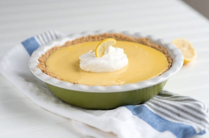 Lemon Ice Box Pie