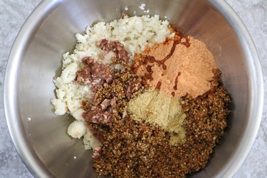 Vegetarian taco meat ingredients