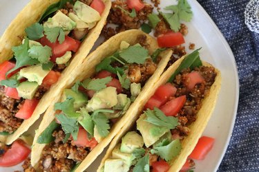 Vegetarian taco meat