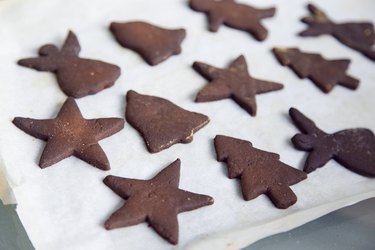 Overbaked Christmas cookies