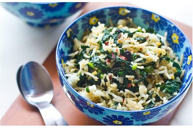 Kale fried rice