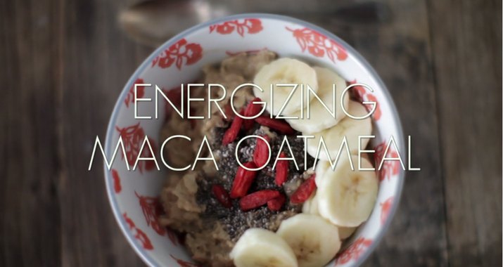 Energizing Maca Oatmeal