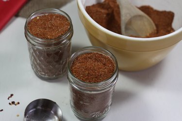 finished taco seasoning mix