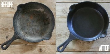 Cast Iron Skillet Restoration